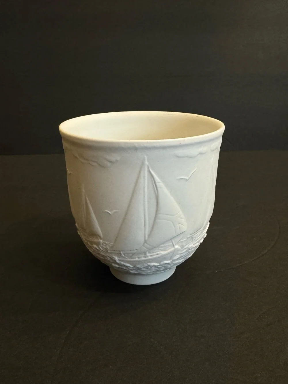 1997 Lladro Sailing The Seas Collector Society Figurine Cup Regata Made in Spain